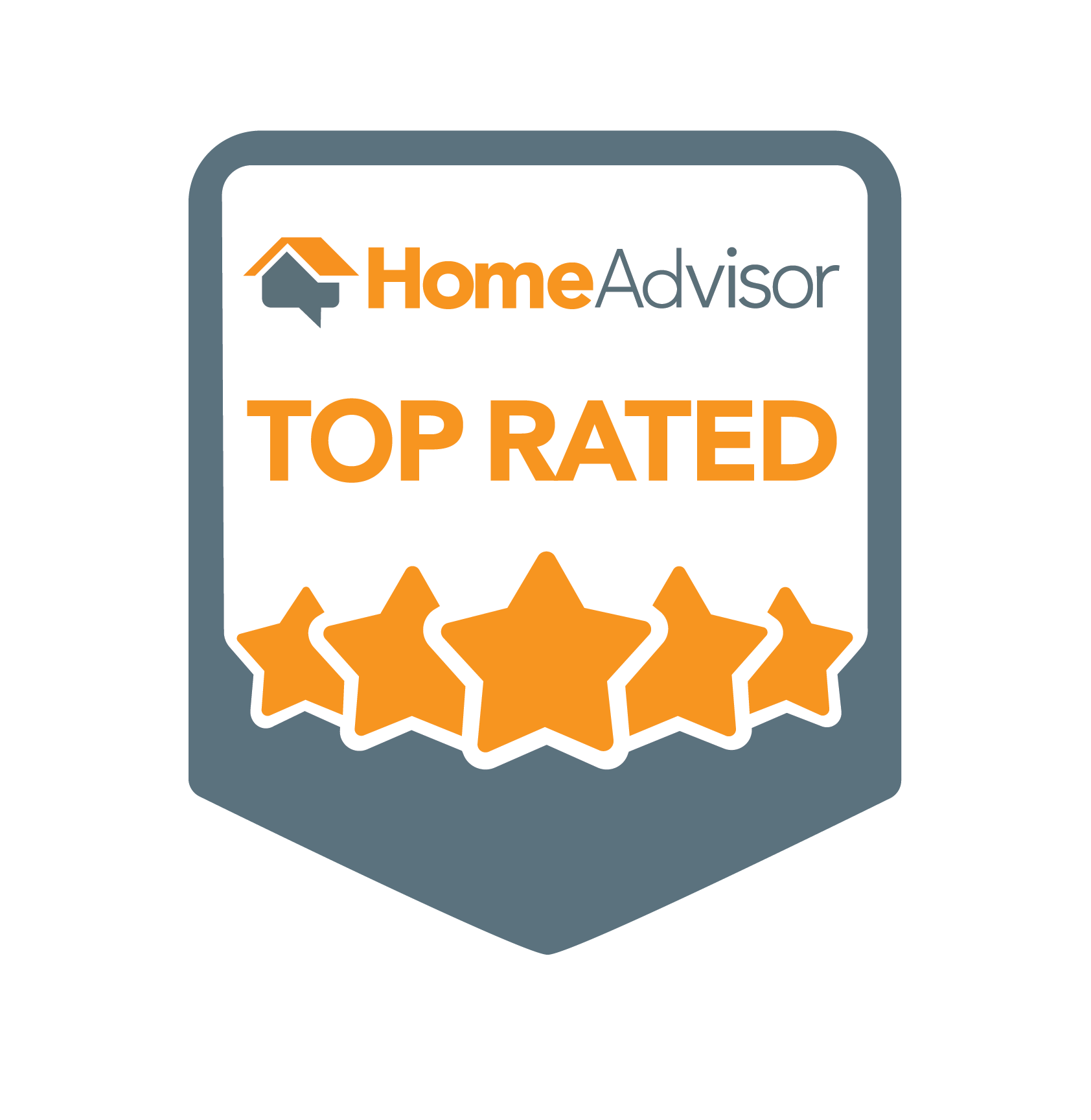 HomeAdvisor Top Rated — Dark Horse Movers